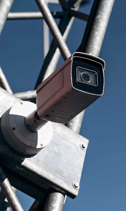 Professional CCTV security camera installation for property surveillance in Darby, PA
